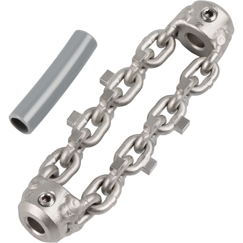Chaîne de nettoyage de tuyaux de 2" pour c&acirc;ble de serpent &agrave; chaîne de 1/4" We Share Industrial Supply