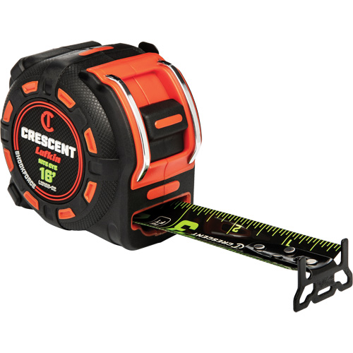 Shockforce NITE EYE Tape Measure, 1-1/4" x 16', SAE Graduations We Share Industrial Supply