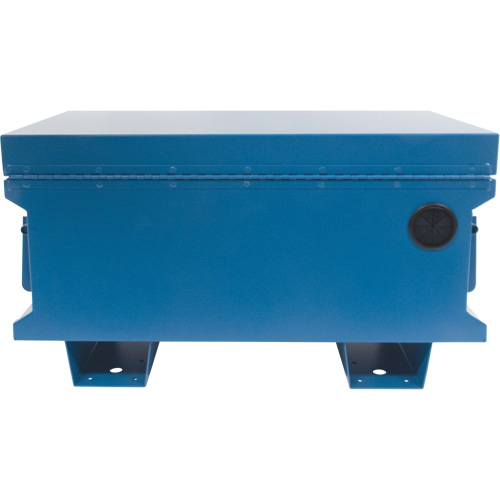 Coffre &agrave; outils de chantier, 33" x 20-3/10" x 18-3/10", Acier, Bleu We Share Industrial Supply