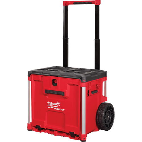 PACKOUT Rolling Drawer Tool Box, 19" x 24" x 20", Black/Red We Share Industrial Supply