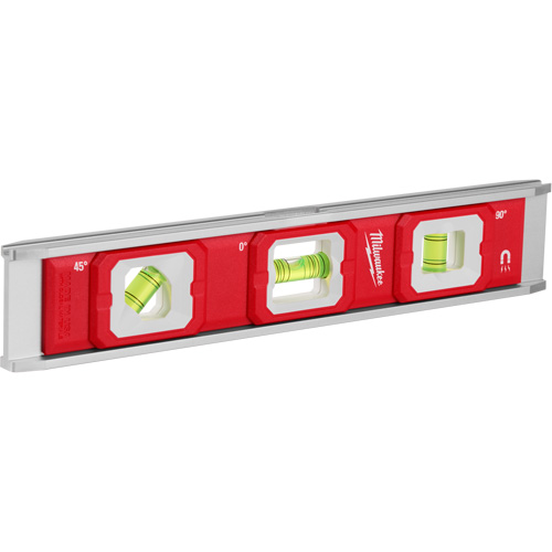 Torpedo Level, 10" L, Aluminum, 3 Vials, Magnetic We Share Industrial Supply