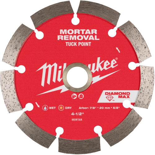 Lame diamant&eacute;e pour joints de maçonnerie DIAMOND MAX We Share Industrial Supply