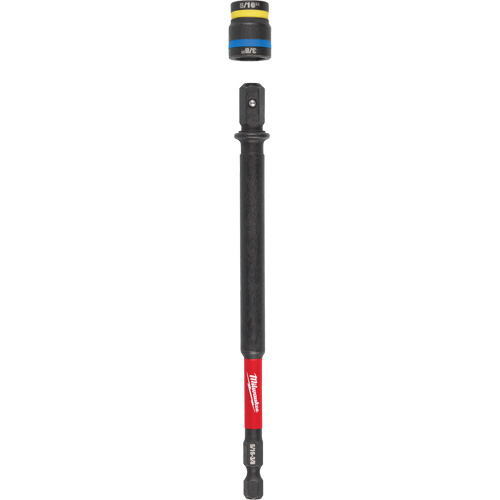 SHOCKWAVE Impact Duty 5/16” & 3/8" QUIK-CLEAR 2-in-1 Nut Driver, 1/4" Drive, 6" L, Magnetic We Share Industrial Supply
