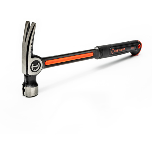 Smooth-Face Framing Hammer, 22 oz., Solid Steel Handle, 16" L We Share Industrial Supply