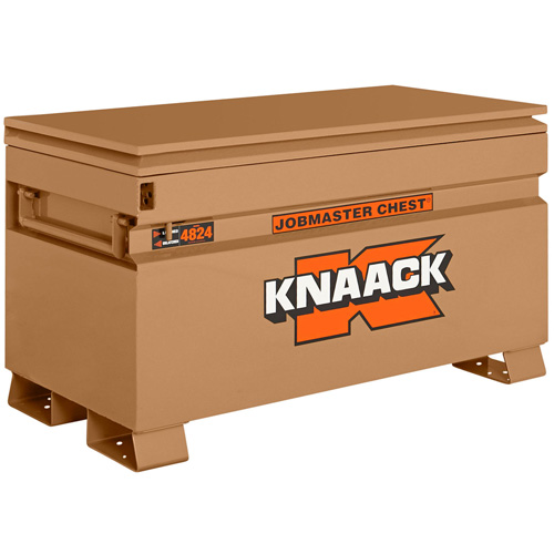 Model 4824 Jobsite Chest with Padlock, 48" x 24" x 28-1/2", Steel, Tan We Share Industrial Supply