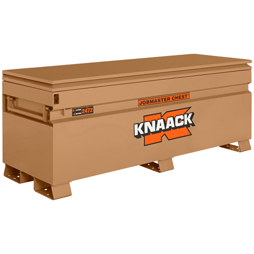 Coffre de chantier mod&egrave;le 2472 avec cadenas, 72" x 24" x 28-1/4", Acier, Havane We Share Industrial Supply