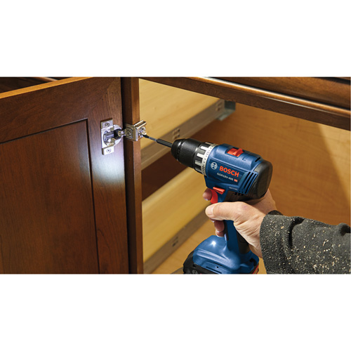 Trousse perceuse-visseuse compacte sans balais, Lithium-ion, 18 V, Mandrin 1/2", Couple 400 lb-po We Share Industrial Supply