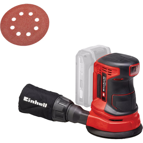 Cordless Random Orbit Sander (Tool Only), 5" Sand Paper, 18 V, 14000 - 22000 OPM We Share Industrial Supply