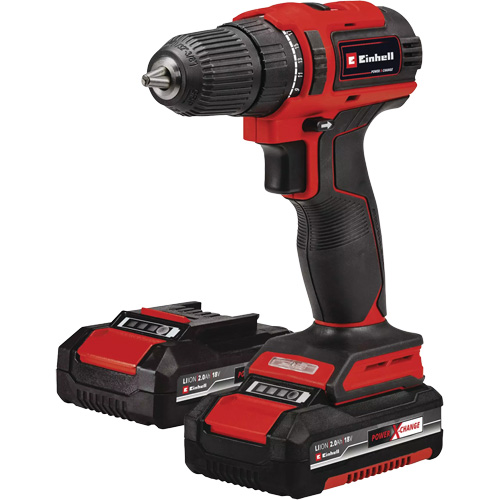 Ensemble perceuse sans fil, Lithium-ion, 18 V, Mandrin 3/8", Couple 354 lb-po We Share Industrial Supply