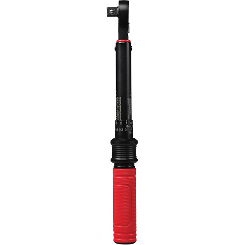 Cl&eacute; dynamom&eacute;trique, &agrave; cliquer, Entraînement 3/8" carr&eacute;, 5,6 - 28,2 Nm/50 - 250 lb-po We Share Industrial Supply