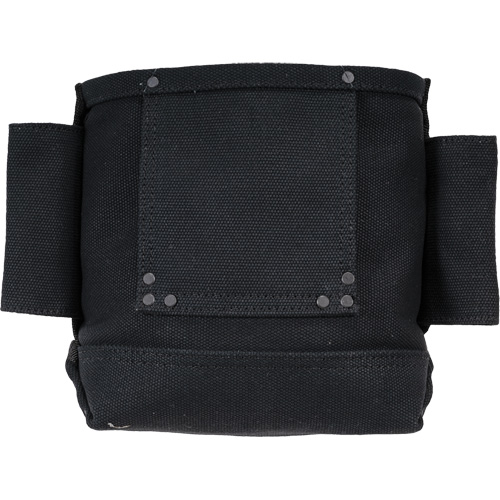 Sac Phantom pour &eacute;crous et boulons avec 2 manchons, Toile, 3 pochettes, Noir We Share Industrial Supply
