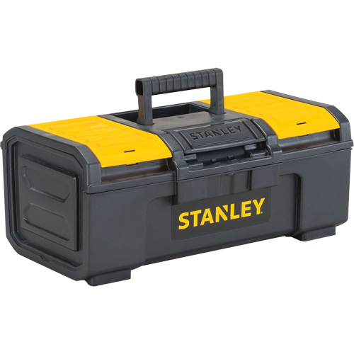 Toolbox, 16" W x Black/Yellow We Share Industrial Supply