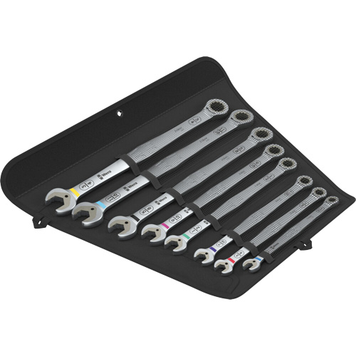 Joker 8 Spanner Set, Ratcheting Combination, 8 Pieces, Imperial We Share Industrial Supply