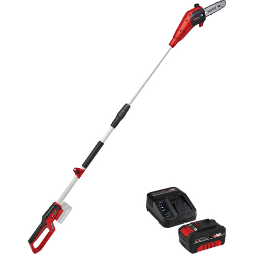 Cordless Pole Chain Saw with 4Ah Battery & Charger Starter Kit We Share Industrial Supply