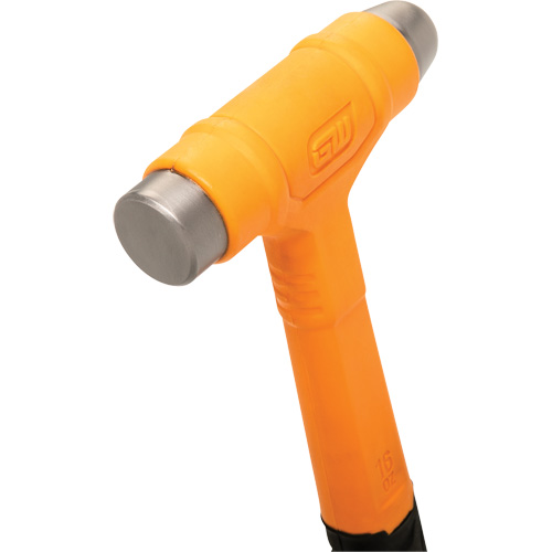 Dead Blow Ball Pein Hammer, 16 oz., Smooth Grip, 12-2/5" L We Share Industrial Supply
