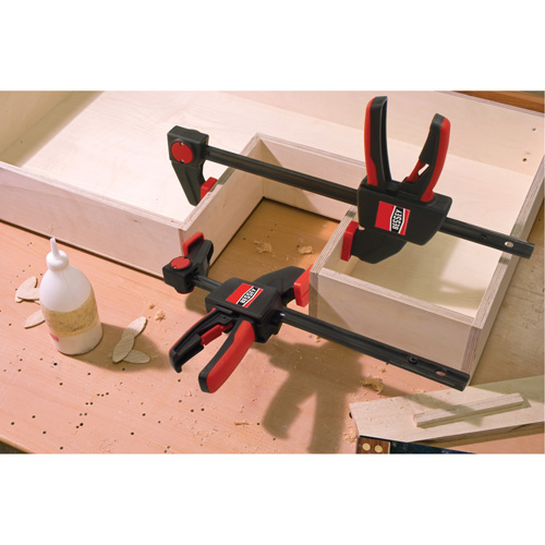 4-Piece Medium & Large Trigger Clamps Set, 12" (304.8 mm)/6" (152.4 mm) We Share Industrial Supply