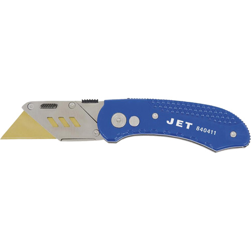 Heavy-Duty Folding Utility Knife JFFK-100, Steel Blade We Share Industrial Supply