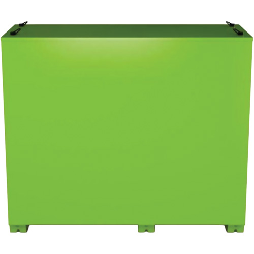 Armoire ventil&eacute;e pour le rangement d'&eacute;PI sur place, Acier, Vert lime haute visibilit&eacute; We Share Industrial Supply