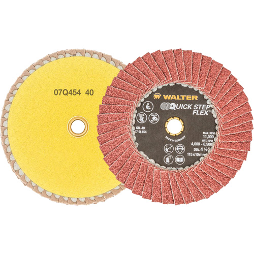 Disc Blender, 4-1/2" x Type 29, 40 Grit, Aluminum Oxide We Share Industrial Supply
