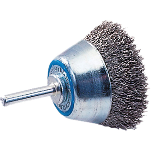 Brosse mont&eacute;e &agrave; fils ondul&eacute;s We Share Industrial Supply