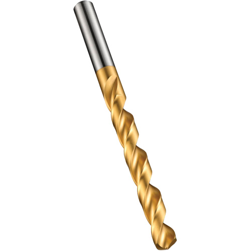 Foret s&eacute;rie courte, Acier rapide, 1/4", 101 mm lo, 63 mm Cannelure, 130° Angle We Share Industrial Supply