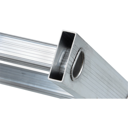 Industrial Heavy-Duty Straight Ladders, 8', Aluminum, 300 lbs., CSA Grade 1A We Share Industrial Supply