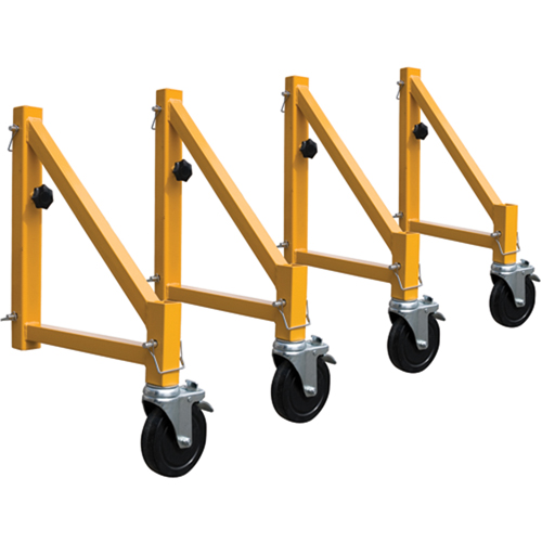 Mobile Work Scaffolding - Maxi Square Steel Scaffolding Accessories, Outrigger, 19-1/4" W x 24" H We Share Industrial Supply