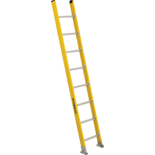 Industrial Extra Heavy-Duty Straight Ladders (5600 Series), 8', Fibreglass, 375 lbs., CSA Grade 1AA We Share Industrial Supply