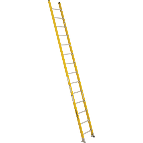 Industrial Extra Heavy-Duty Straight Ladders (5600 Series), 14', Fibreglass, 375 lbs., CSA Grade 1AA We Share Industrial Supply