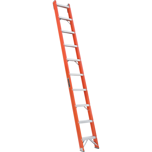 FH1000 Series Industrial Heavy-Duty Shelf Ladders, 10', Fibreglass, 300 lbs., CSA Grade 1A We Share Industrial Supply
