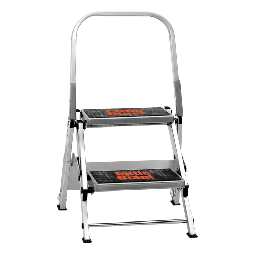 Safety Stepladder, 1.5', Aluminum, 300 lbs. Capacity, Type 1A We Share Industrial Supply
