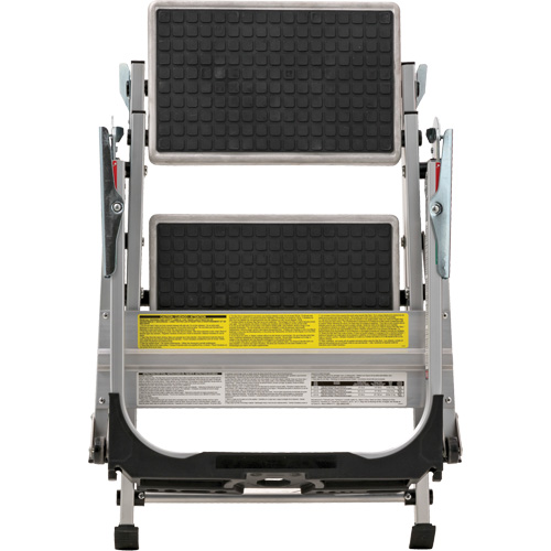 Tilt & Roll Step Stool Ladder, 2 Steps, 23" x 21" x 34.50" High We Share Industrial Supply