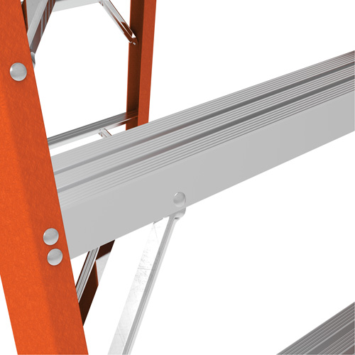 Escabeau avec plateforme Safespace, 8', Cap. De 300 lb We Share Industrial Supply
