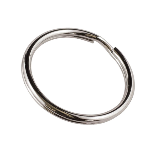 Split Ring, 10.87 mm, Zinc Plated We Share Industrial Supply