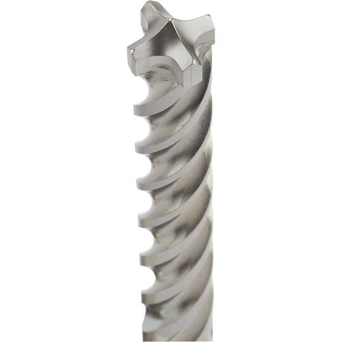 MX4 4-Cutter SDS-Plus Rotary Hammer Drill Bit, 5/8", SDS-Plus Shank, Carbide We Share Industrial Supply