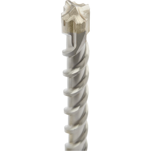 MX4 4-Cutter SDS-Plus Rotary Hammer Drill Bit, 1", SDS-Plus Shank, Carbide We Share Industrial Supply