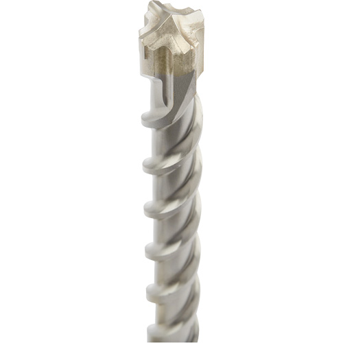 MX4 4-Cutter SDS-Plus Rotary Hammer Drill Bit, 1-1/8", SDS-Plus Shank, Carbide We Share Industrial Supply