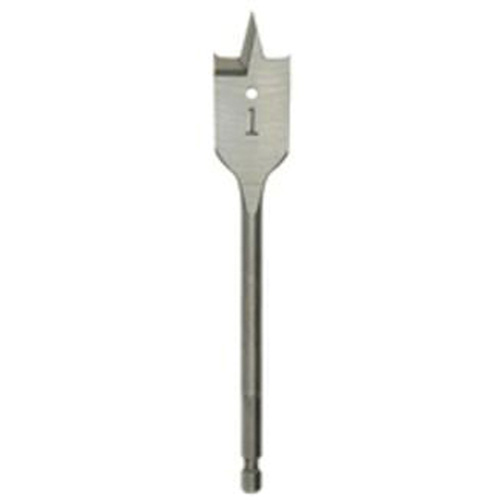 M&egrave;che plate, Diam&egrave;tre de 7/16", Tige 1/4" hex, Longeur de 6" We Share Industrial Supply