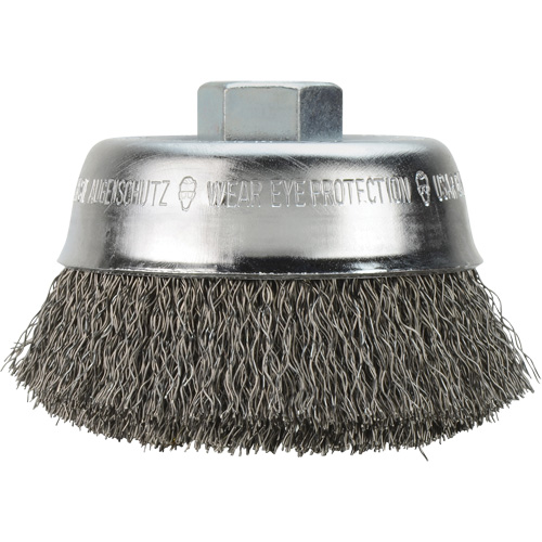Carbon Steel Crimped Wire Cup Brush We Share Industrial Supply