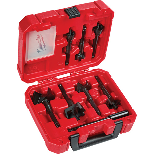 Jeu de m&egrave;ches &agrave; avance automatique pour entrepreneur, 7 morceaux, Acier rapide We Share Industrial Supply