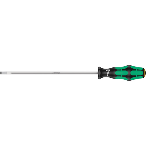Tournevis pour vis &agrave; fente, Tige de 1/4", Ronde, 12" lo, Prise en Plastique We Share Industrial Supply