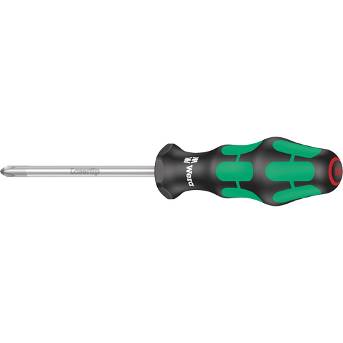 Tournevis Phillips, Tige de #4, Ronde, 12-3/16" lo, Prise en Plastique We Share Industrial Supply