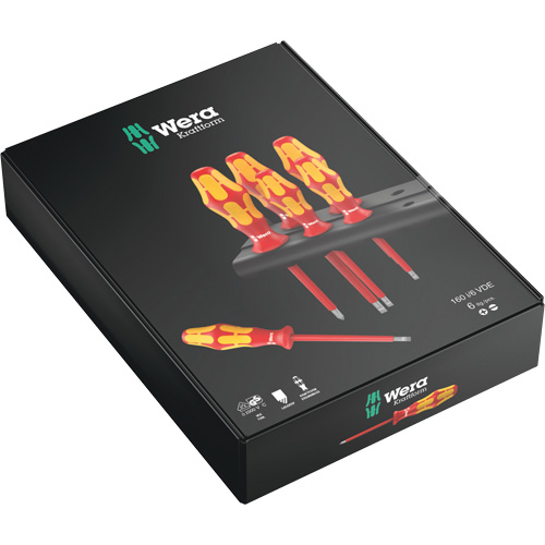 Jeu de tournevis isol&eacute;s, 1000 V, 6 M We Share Industrial Supply