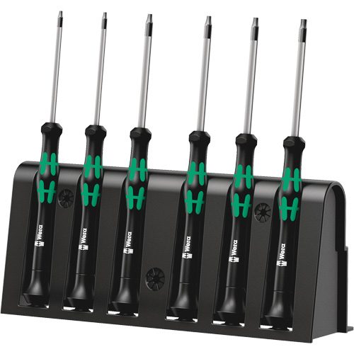Jeu de tournevis de pr&eacute;cision, 6 mcx We Share Industrial Supply