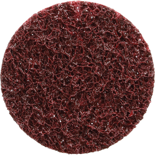 Disque de conditionnement de surface &agrave; remplacement rapide Standard Abrasives, 2" dia., Grain Moyen, Oxyde d'aluminium We Share Industrial Supply