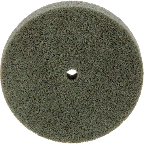 Standard Abrasives 500 Series Soft Density Unitized Wheels, 3" x 1/2", 1/4" Arbor, Medium Grit, Aluminum Oxide We Share Industrial Supply
