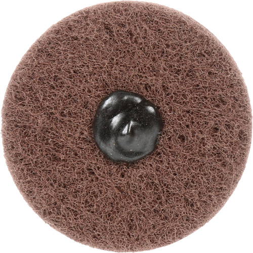 Meule Buff & Blend Standard Abrasives, 3" dia. x 3" la, Arbre 1/4", Oxyde d'aluminium We Share Industrial Supply