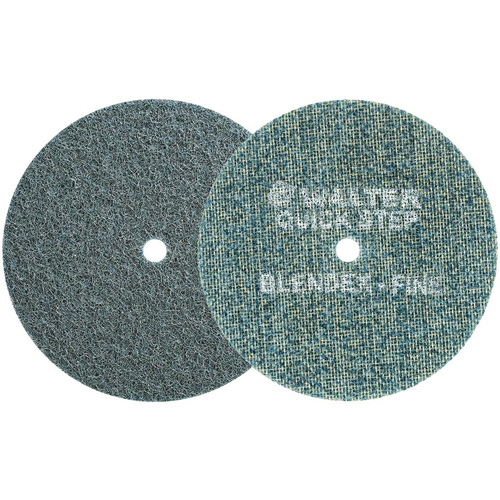 Disque de pr&eacute;paration de surface QUICK-STEP BLENDEX, 5" dia., Grain Fin, Oxyde d'aluminium We Share Industrial Supply