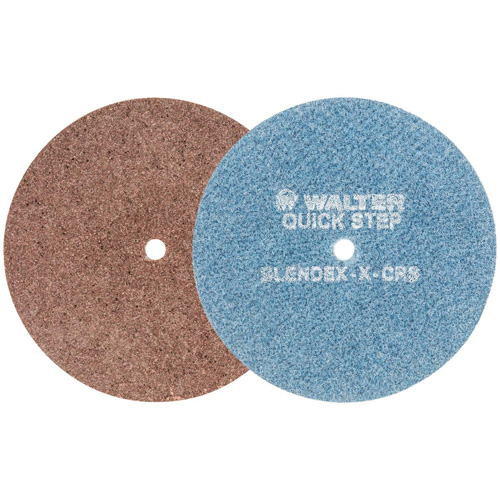 QUICK-STEP BLENDEX Surface Conditioning Disc, 7" Dia., Extra Coarse Grit, Aluminum Oxide We Share Industrial Supply