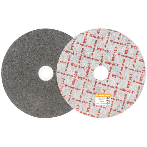 Blendex U Finishing Wheel, 6" Dia., 6SF Grit, Silicon Carbide We Share Industrial Supply